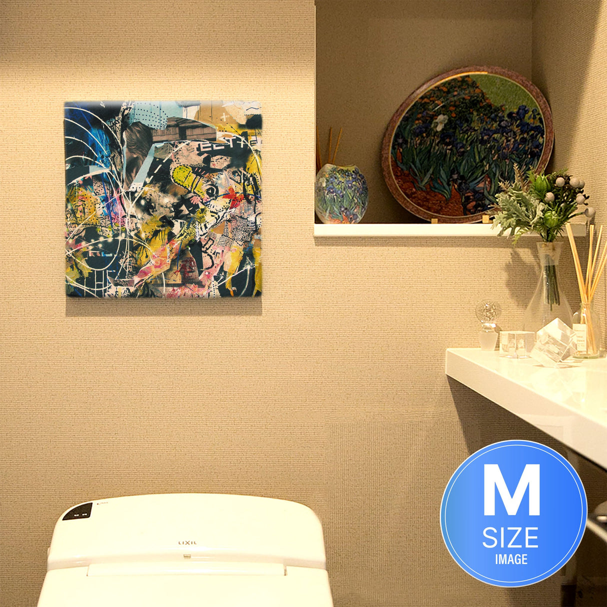 ポップアートのアートパネル インテリア雑貨 アートパネル キャンバス popa-1805-01