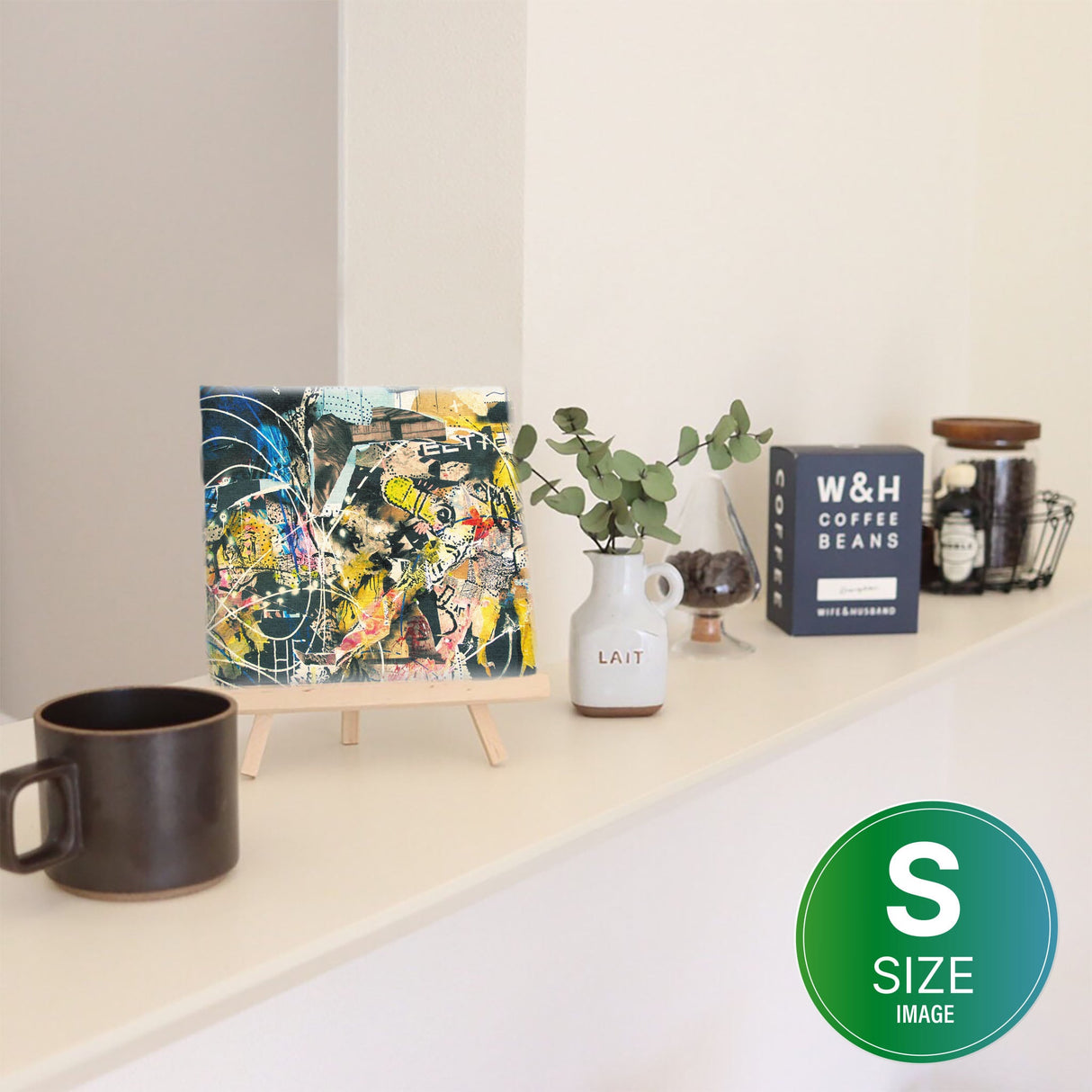 ポップアートのアートパネル インテリア雑貨 アートパネル キャンバス popa-1805-01