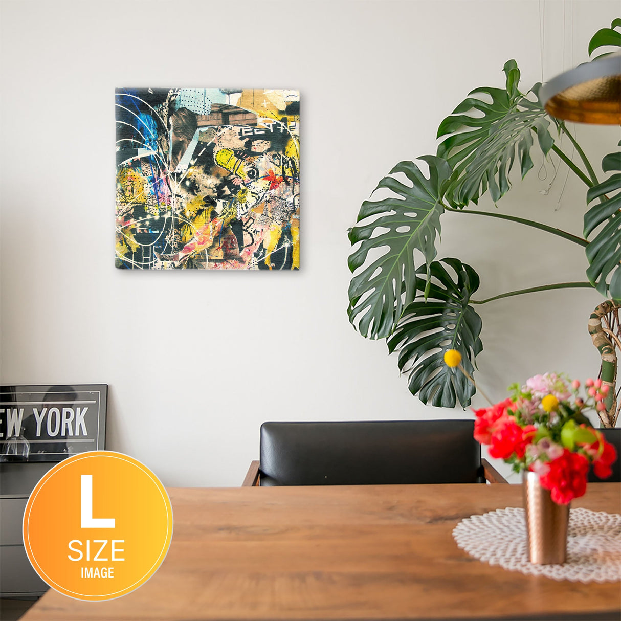 ポップアートのアートパネル インテリア雑貨 アートパネル キャンバス popa-1805-01