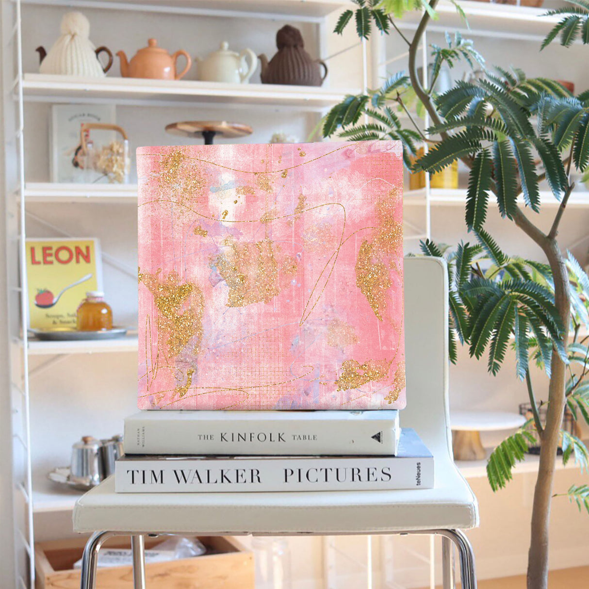 Modern fabric board Interior goods Art panel Canvas popa-1903-015