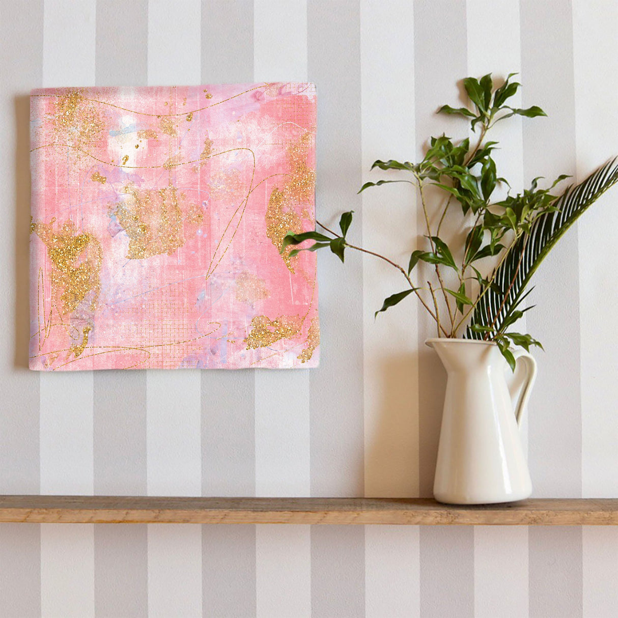 Modern fabric board Interior goods Art panel Canvas popa-1903-015