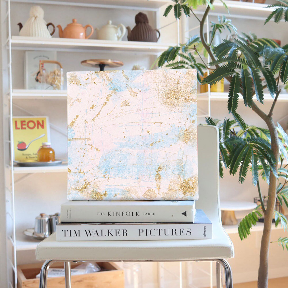 Modern fabric panel Interior goods Art panel Canvas popa-1903-019