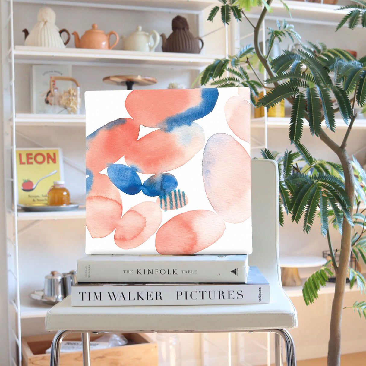 幾何学模様のファブリックパネル インテリア雑貨 アートパネル キャンバス   popa-1903-021