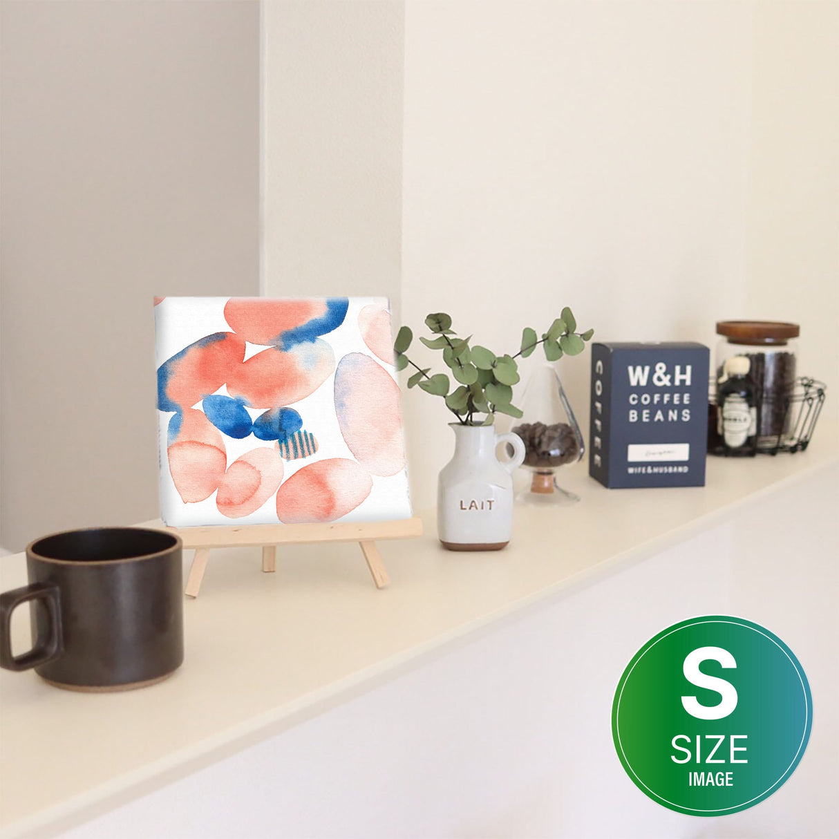 幾何学模様のファブリックパネル インテリア雑貨 アートパネル キャンバス   popa-1903-021