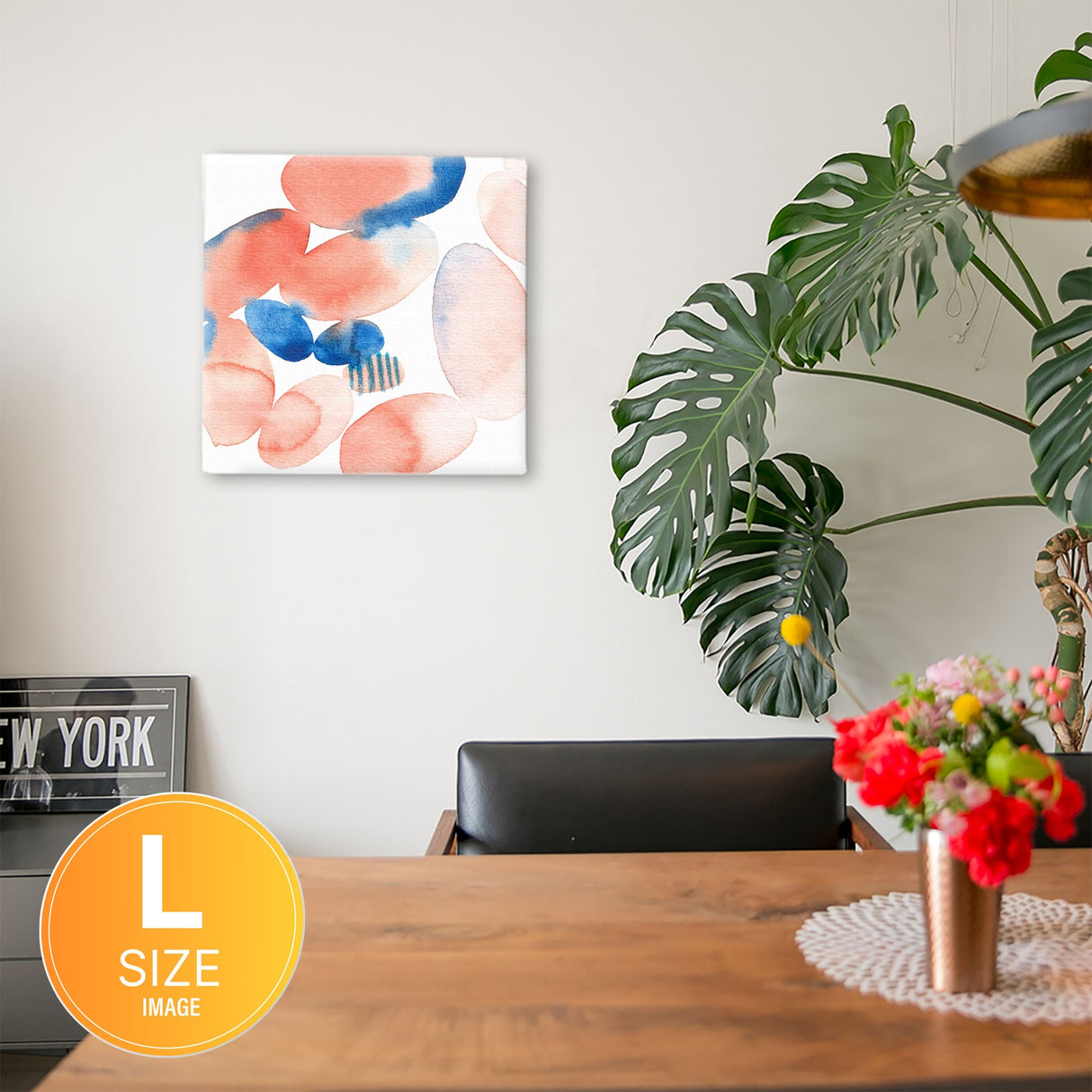 幾何学模様のファブリックパネル インテリア雑貨 アートパネル キャンバス   popa-1903-021