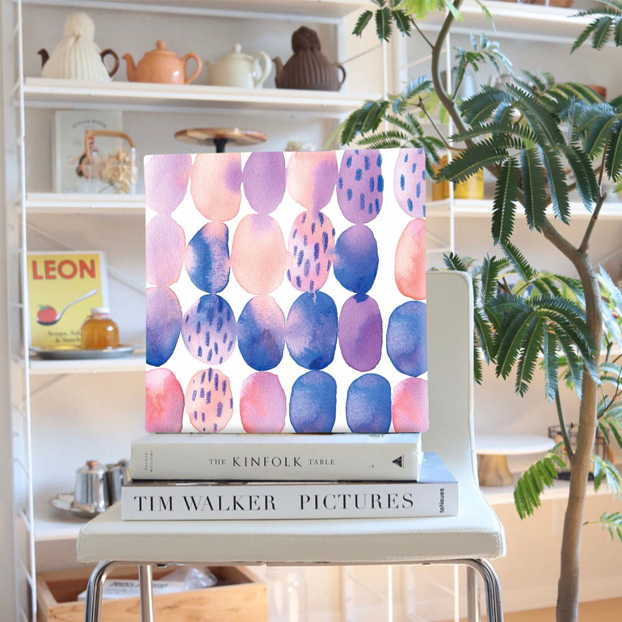 Geometric pattern art panel Interior goods Art panel Canvas popa-1903-022