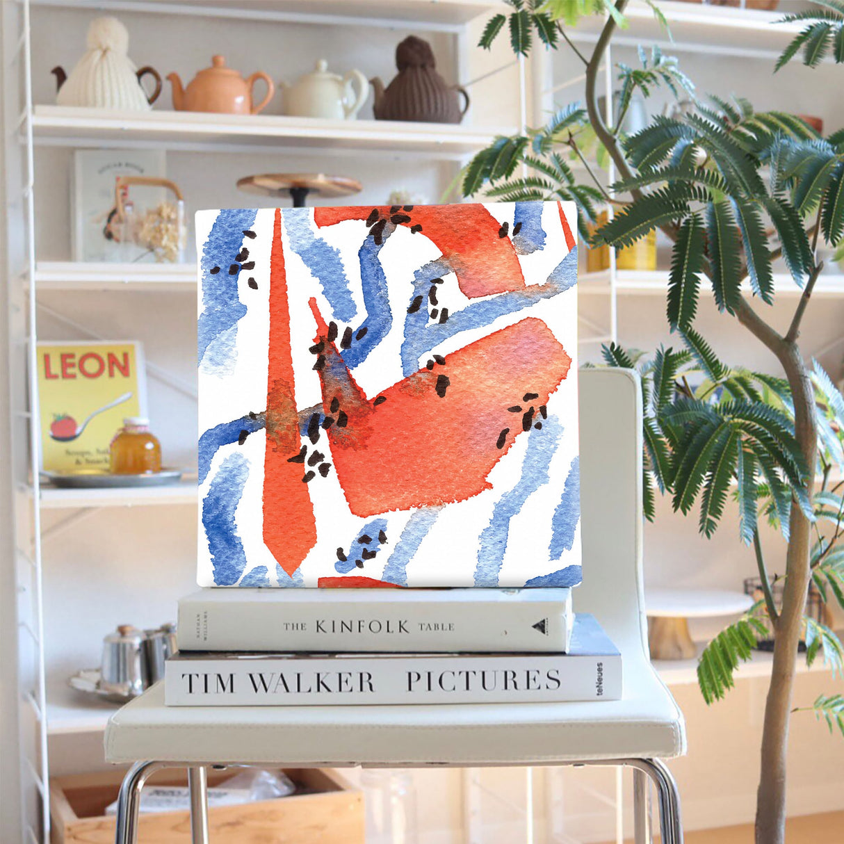 Geometric wall art Interior goods Art panel Canvas popa-1903-023