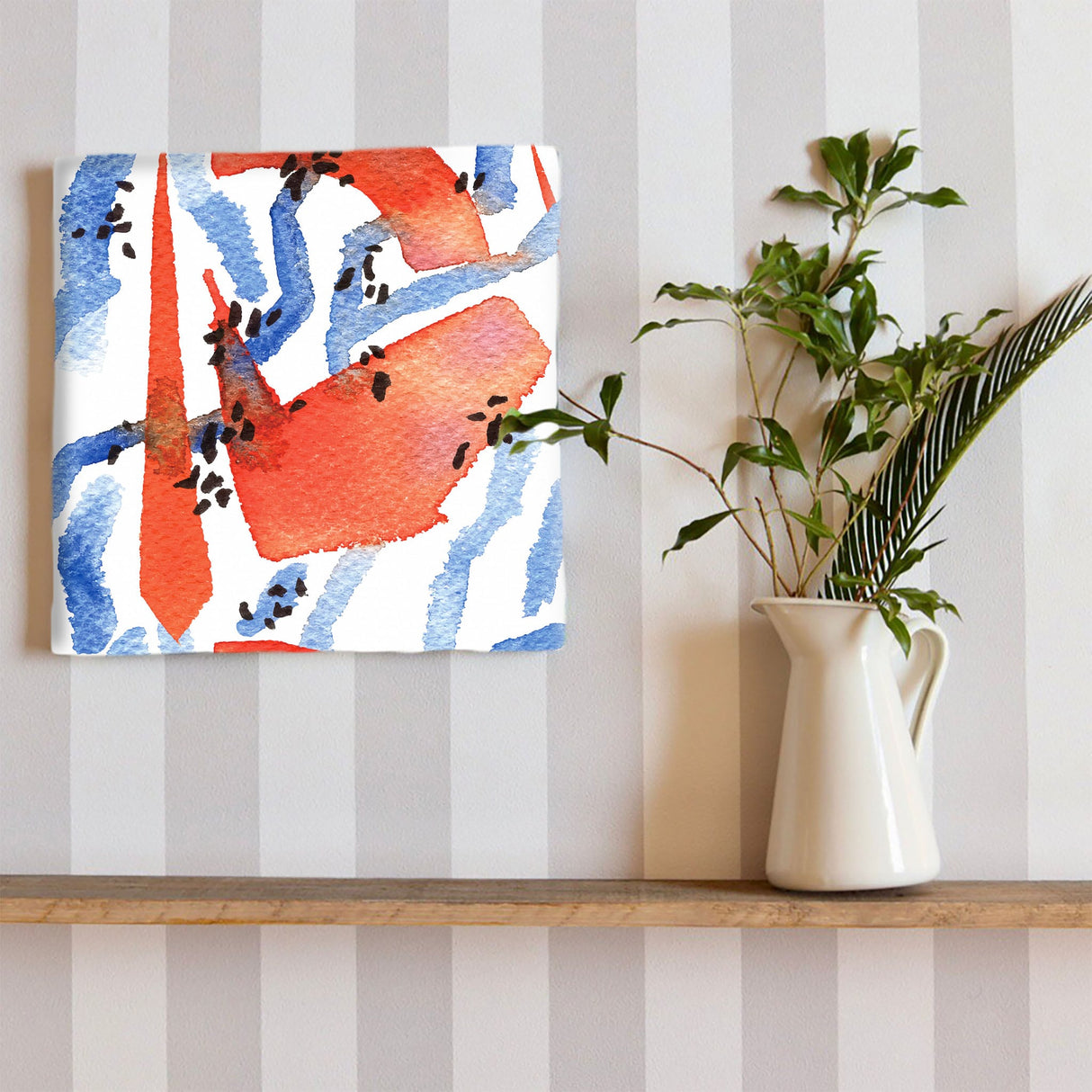 Geometric wall art Interior goods Art panel Canvas popa-1903-023