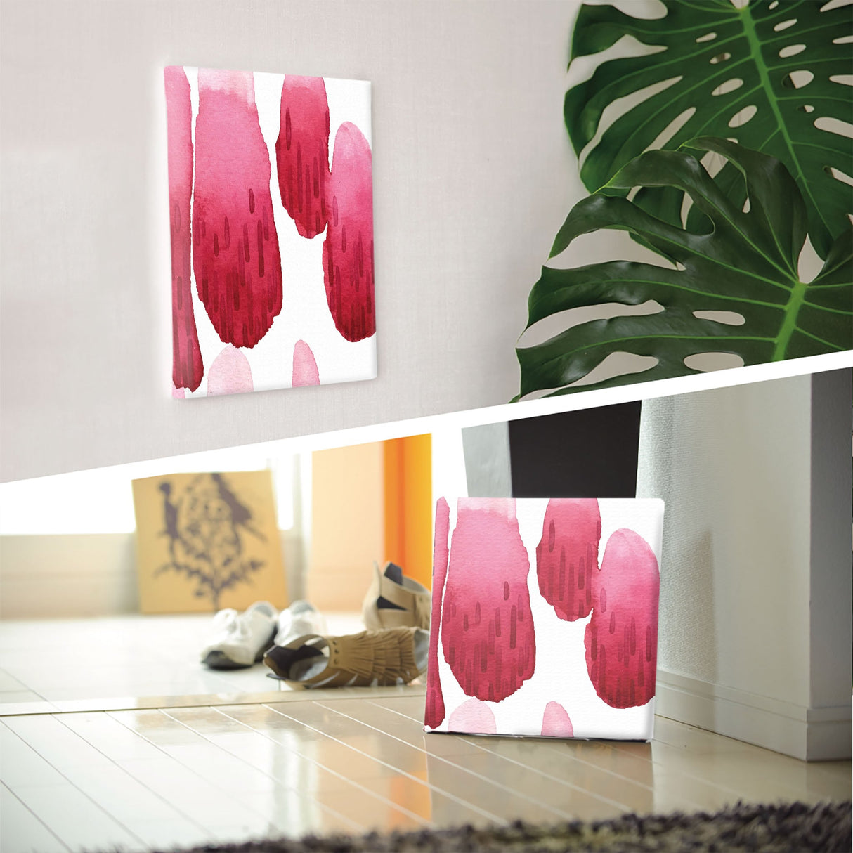 幾何学模様のファブリックボード インテリア雑貨 アートパネル キャンバス   popa-1903-025