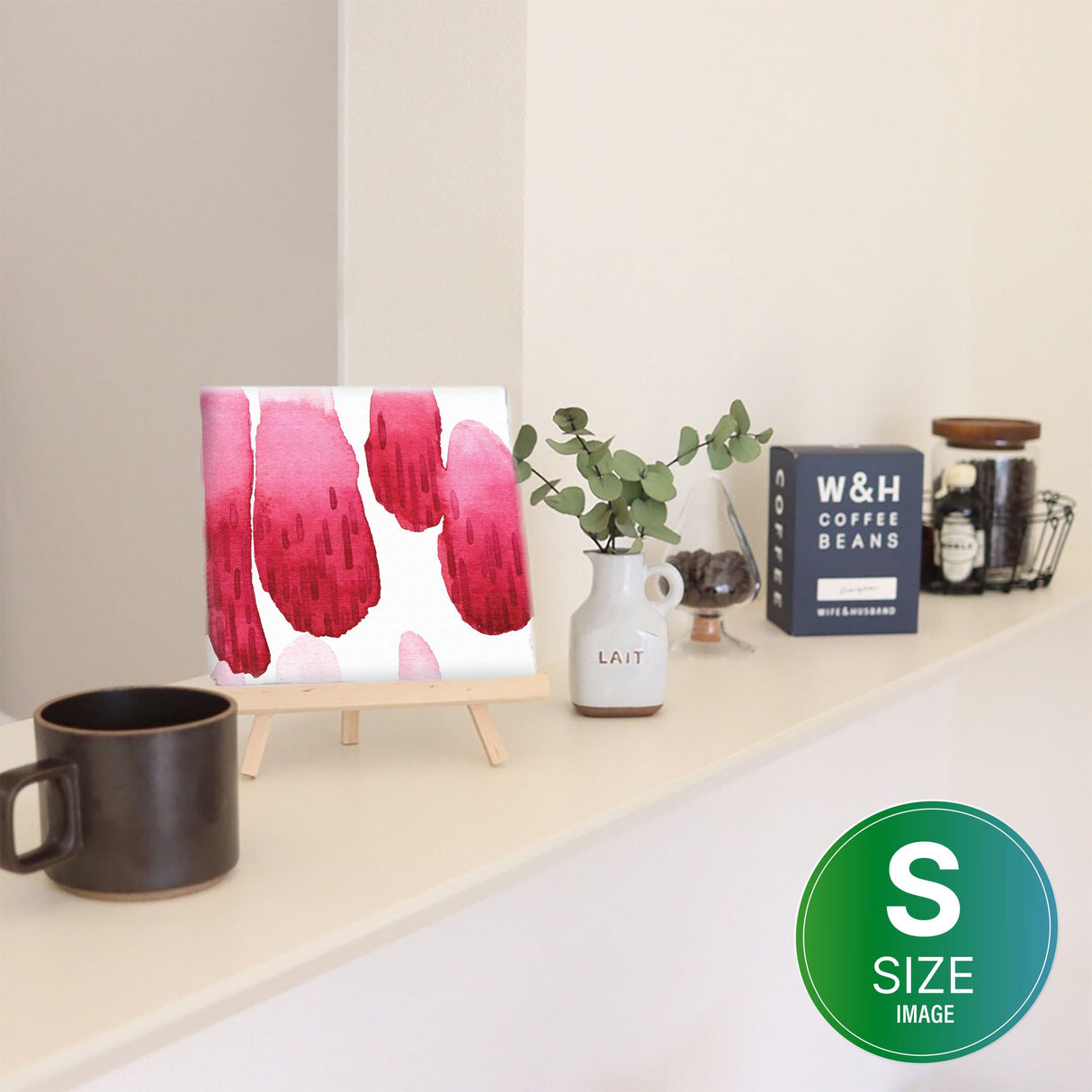 幾何学模様のファブリックボード インテリア雑貨 アートパネル キャンバス   popa-1903-025