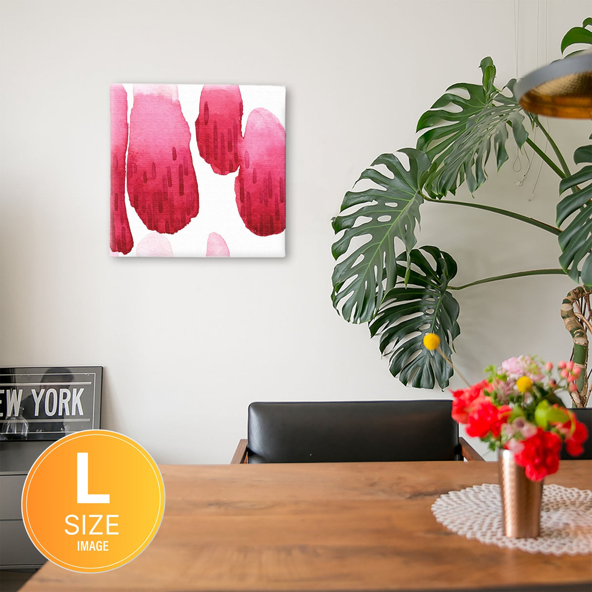 幾何学模様のファブリックボード インテリア雑貨 アートパネル キャンバス   popa-1903-025