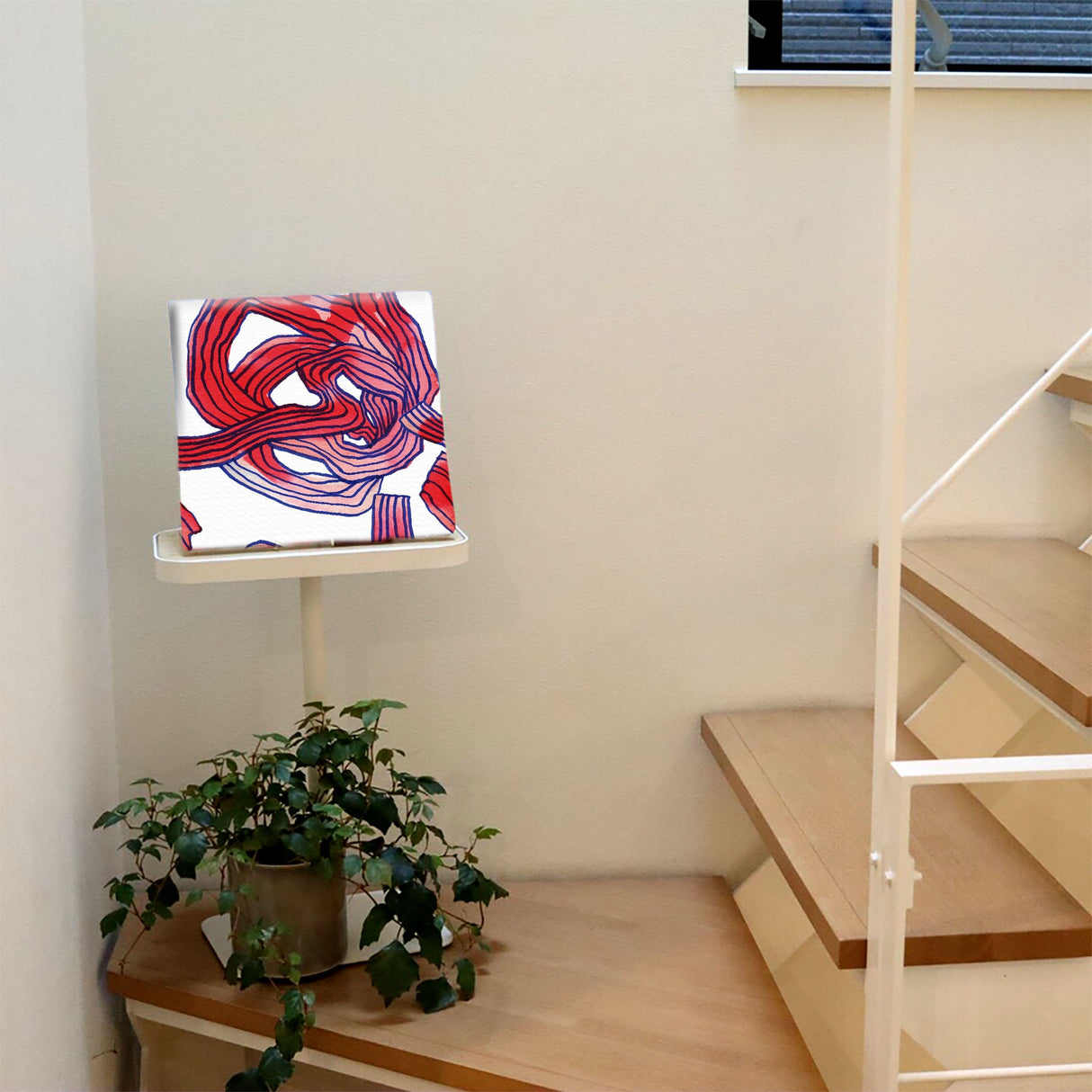 幾何学模様のウォールデコ インテリア雑貨 アートパネル キャンバス   popa-1903-027