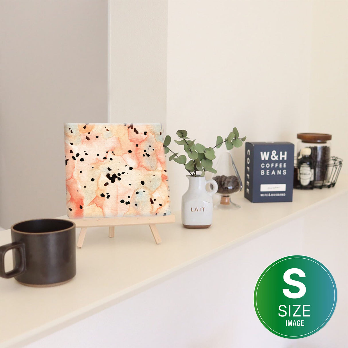 幾何学模様のファブリックパネル インテリア雑貨 アートパネル キャンバス   popa-1903-028