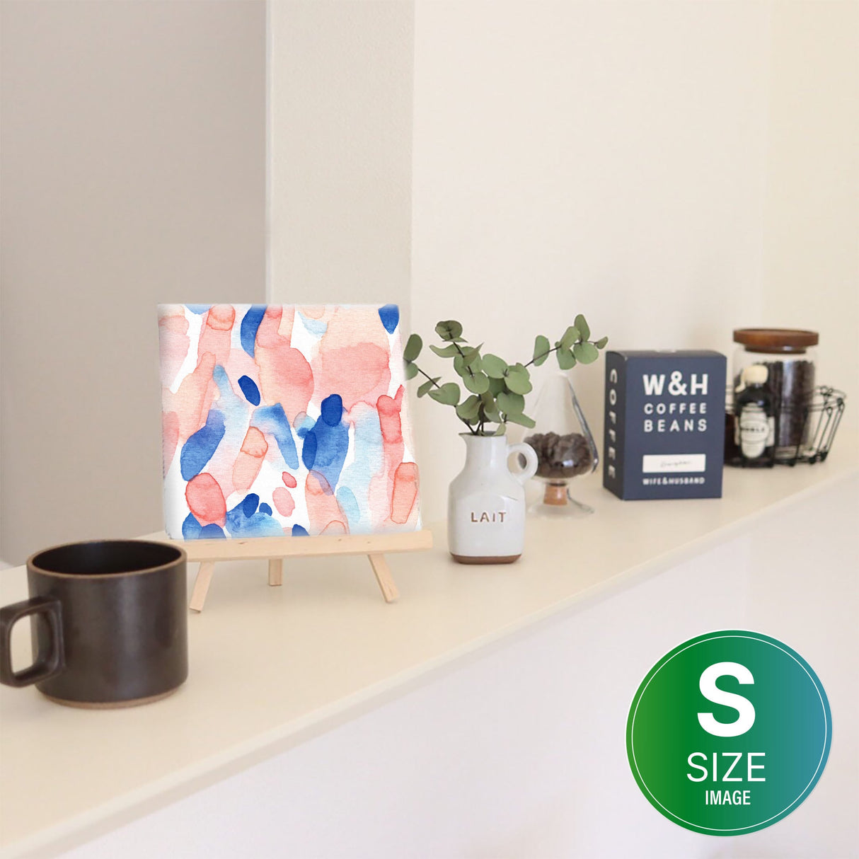 幾何学模様のウォールデコ インテリア雑貨 アートパネル キャンバス   popa-1903-029