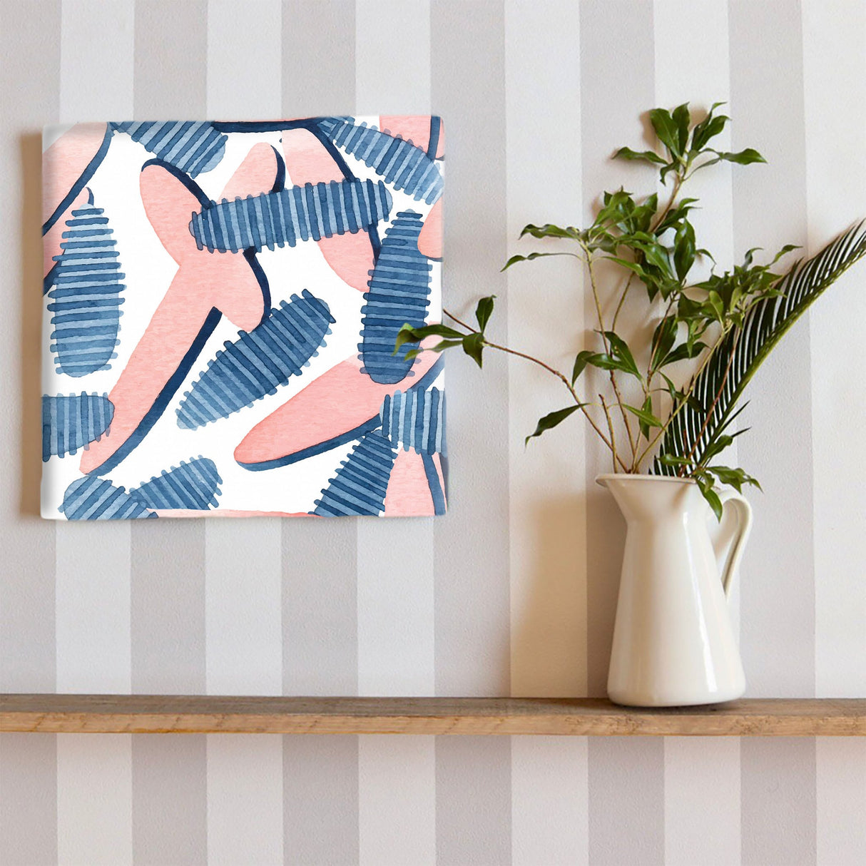 幾何学模様のファブリックパネル インテリア雑貨 アートパネル キャンバス   popa-1903-030