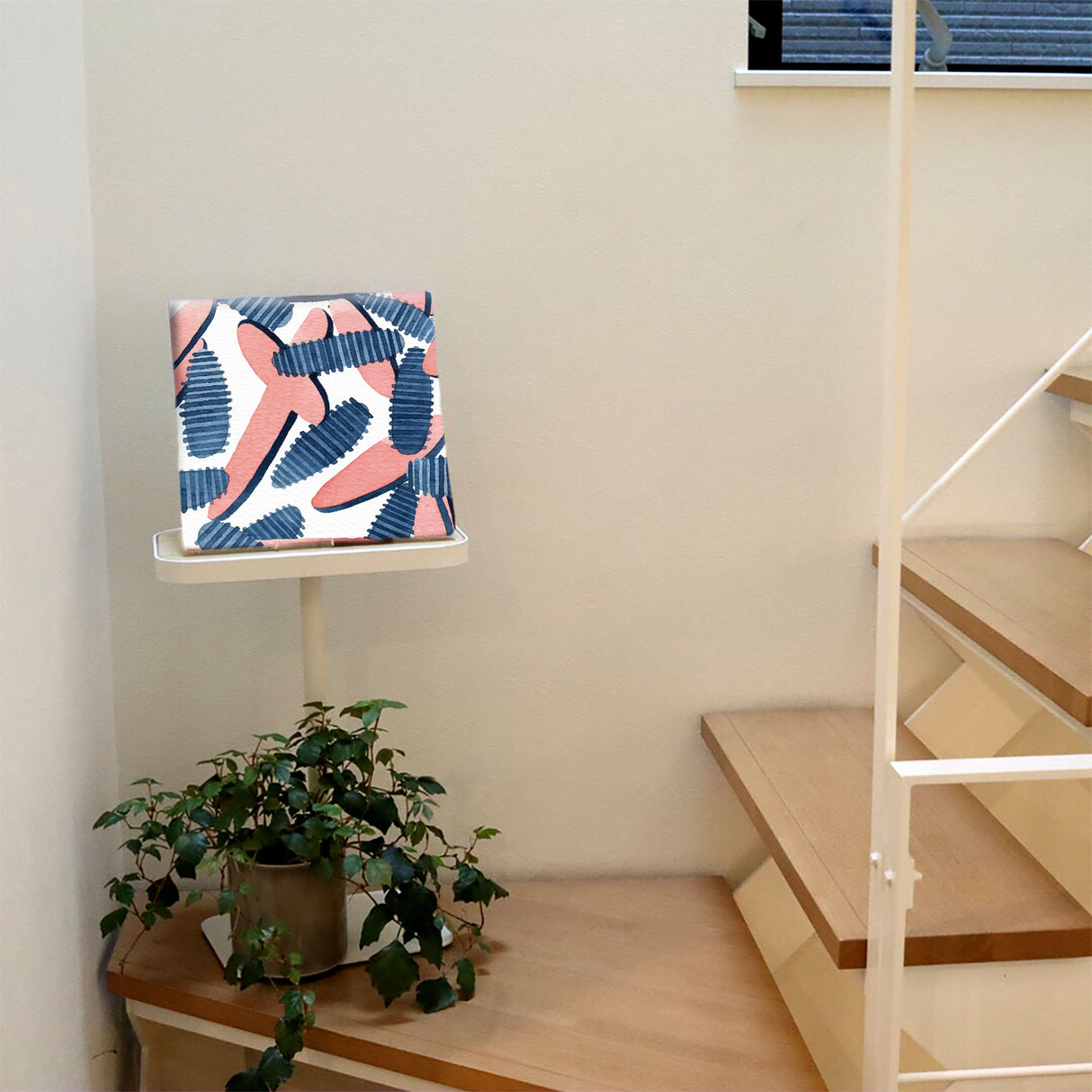 幾何学模様のファブリックパネル インテリア雑貨 アートパネル キャンバス   popa-1903-030