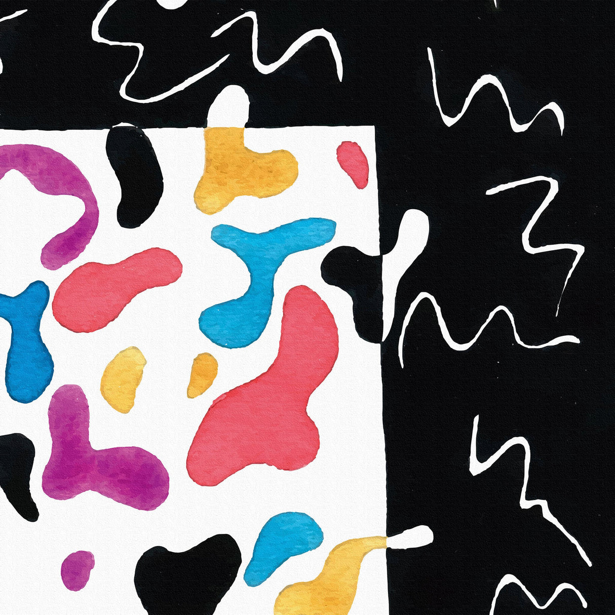 幾何学模様のアートパネル インテリア雑貨 アートパネル キャンバス   popa-1903-031