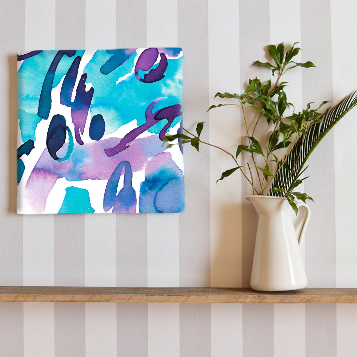 Geometric wall art Interior goods Art panel Canvas popa-1903-033