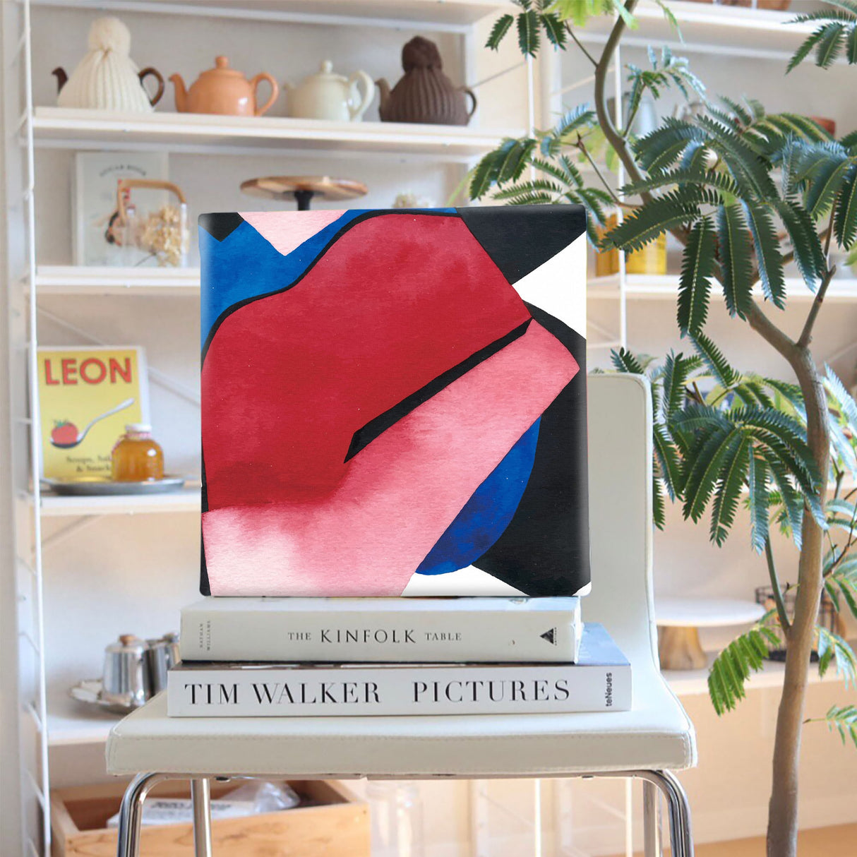 幾何学模様の壁掛けアート インテリア雑貨 アートパネル キャンバス   popa-1903-034