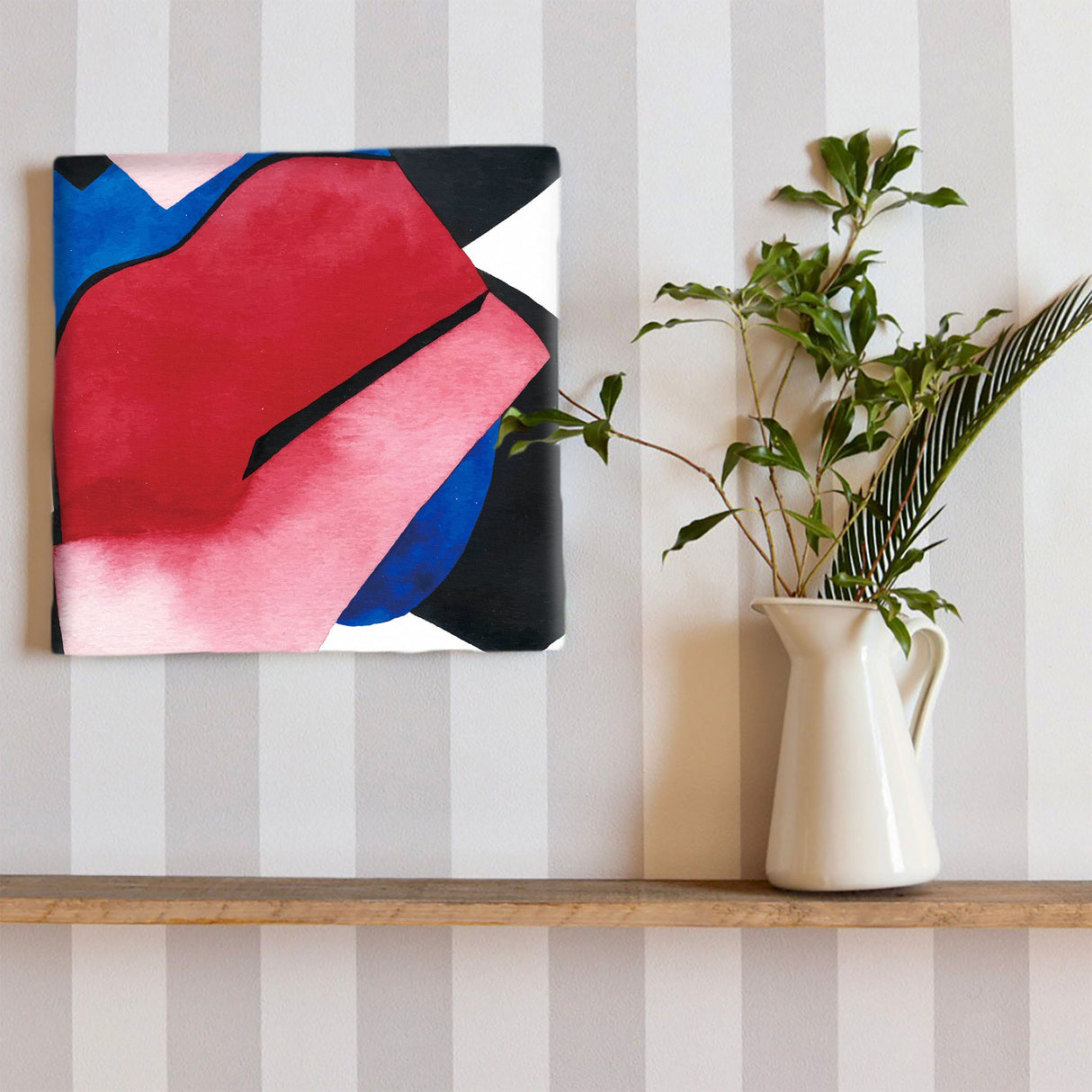 幾何学模様の壁掛けアート インテリア雑貨 アートパネル キャンバス   popa-1903-034