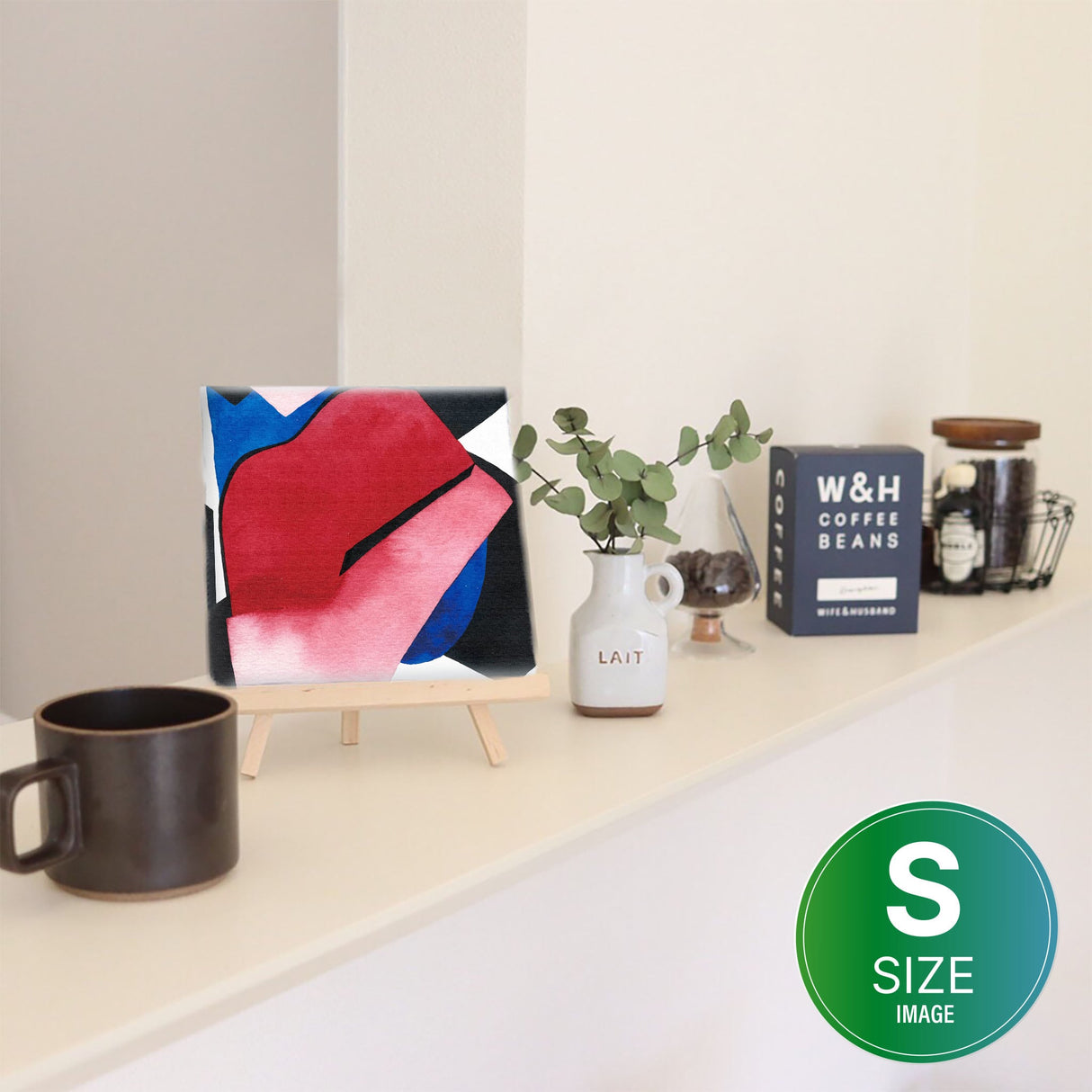 幾何学模様の壁掛けアート インテリア雑貨 アートパネル キャンバス   popa-1903-034