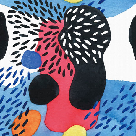 幾何学模様のファブリックボード インテリア雑貨 アートパネル キャンバス   popa-1903-035