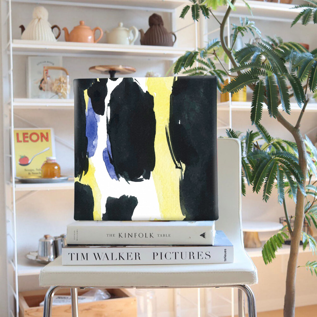 幾何学模様のファブリックパネル インテリア雑貨 アートパネル キャンバス   popa-1903-036