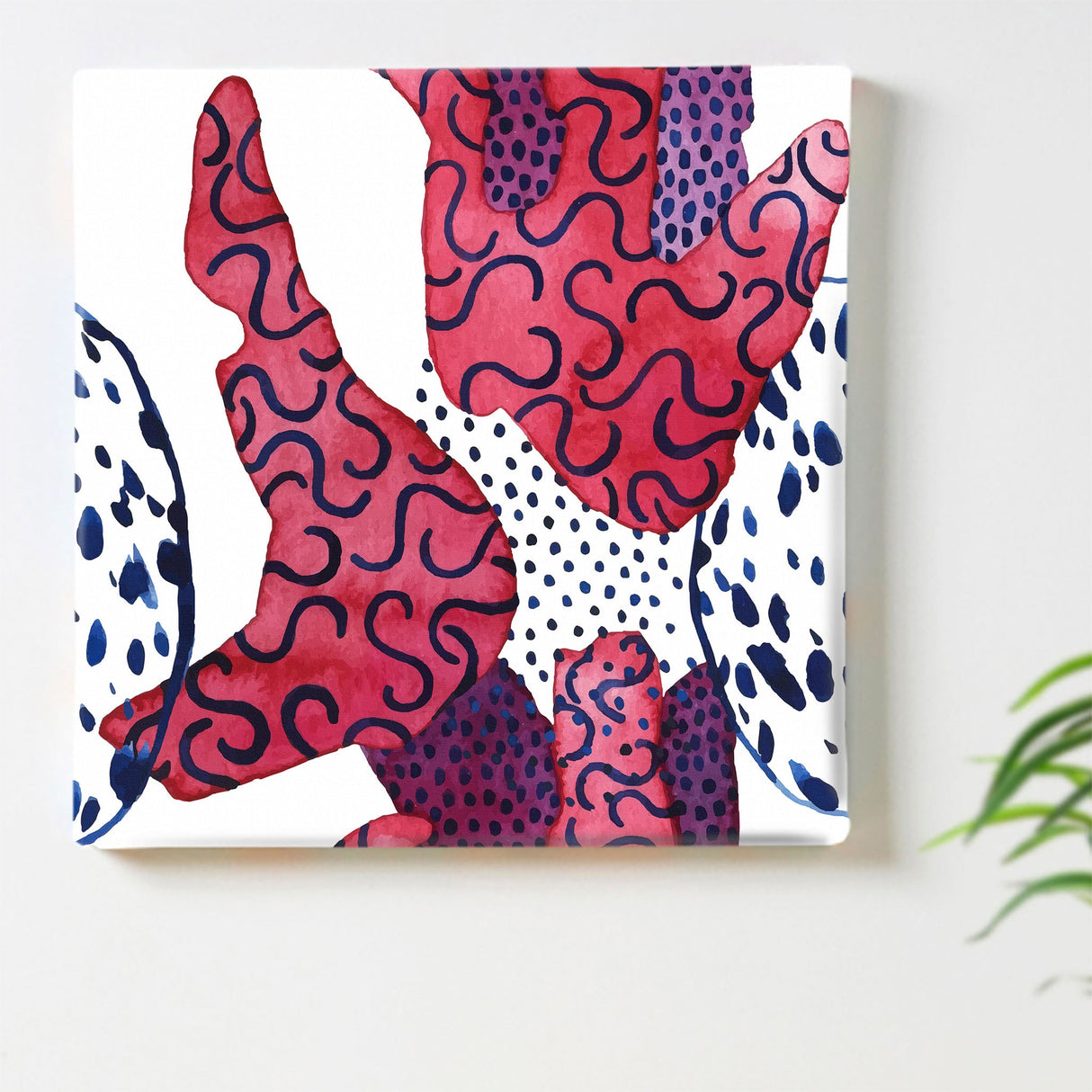 Geometric pattern art panel Interior goods Art panel Canvas popa-1903-043