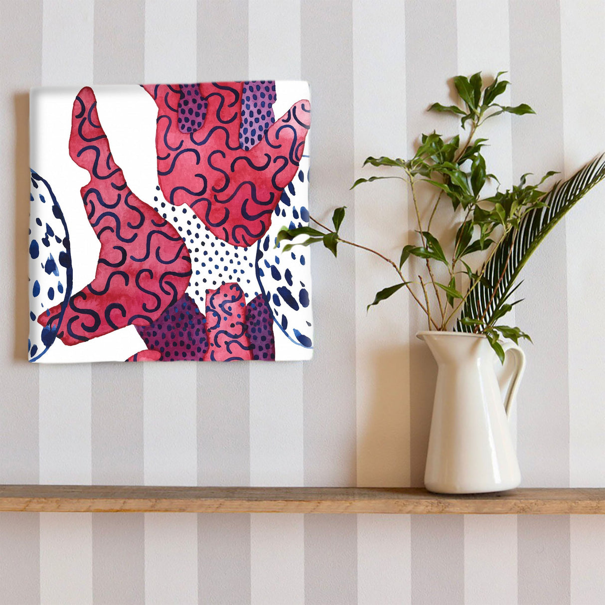 Geometric pattern art panel Interior goods Art panel Canvas popa-1903-043