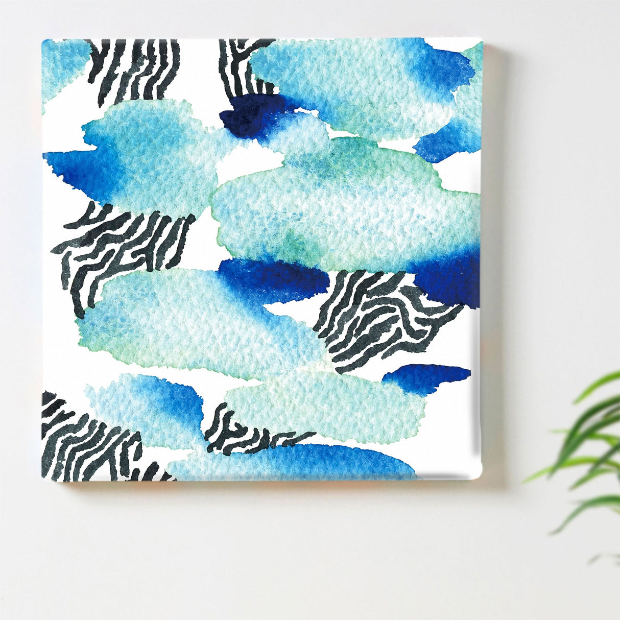 Geometric wall art Interior goods Art panel Canvas popa-1903-044