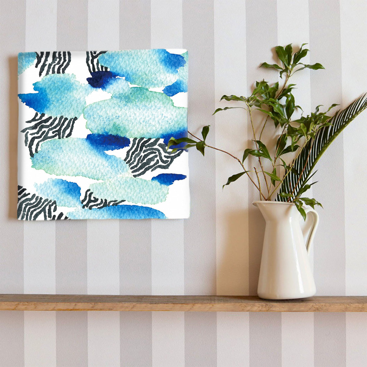 Geometric wall art Interior goods Art panel Canvas popa-1903-044