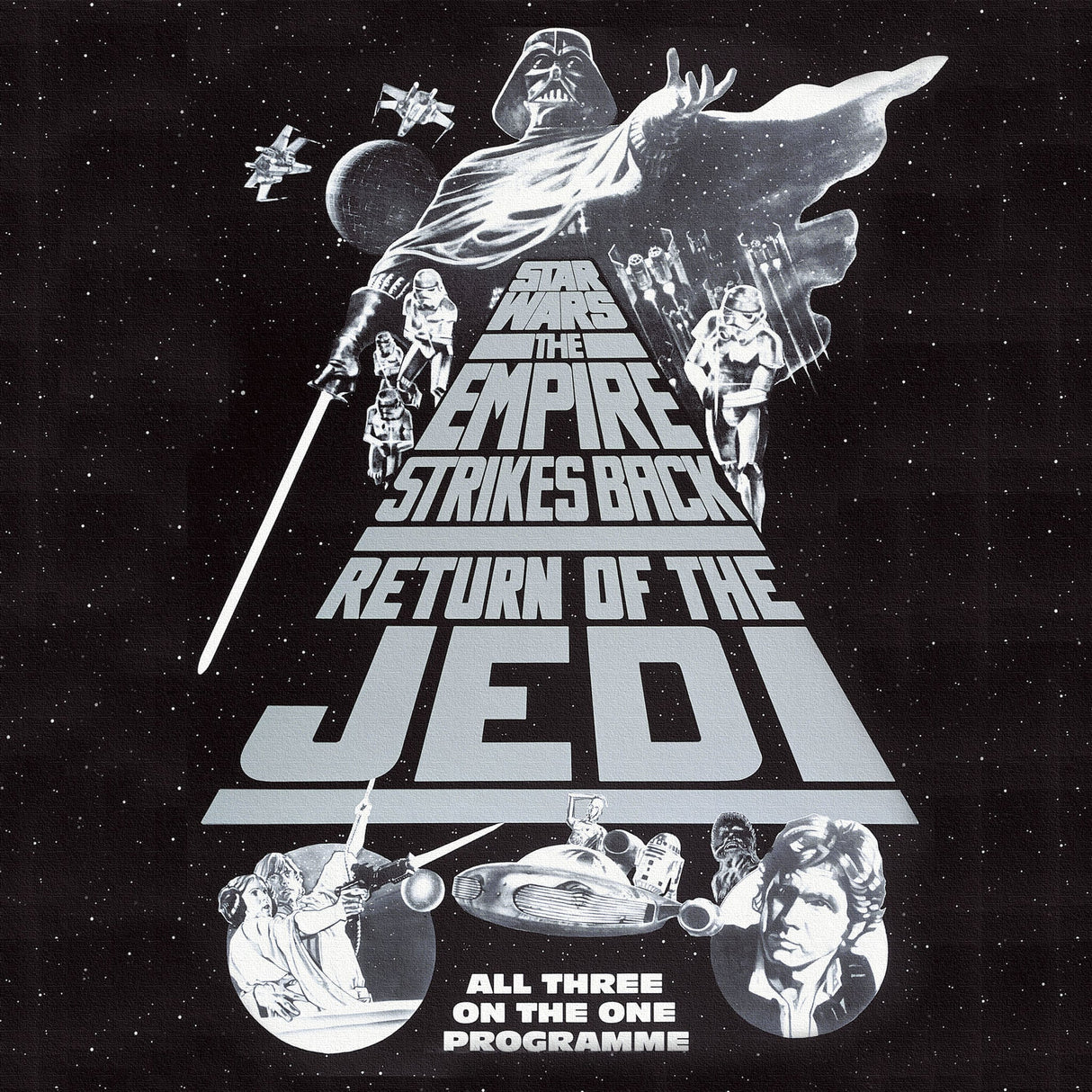 Star Wars fabric board interior art miscellaneous goods stw-0030