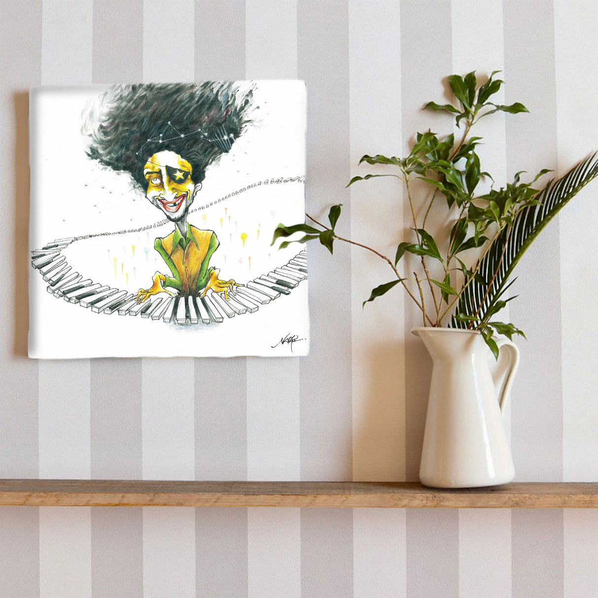 TATSUNARY Fabric Panel Poster Art tat-0004