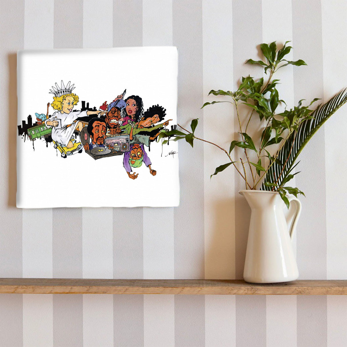 TATSUNARY Fabric Panel Photo Art tat-0006