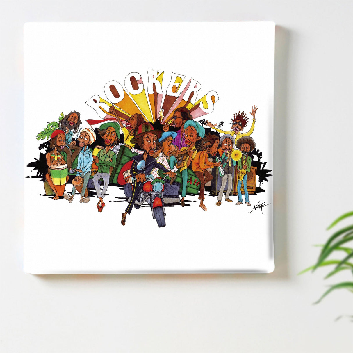 TATSUNARY Fabric Panel Photo Wall Hanging tat-0007