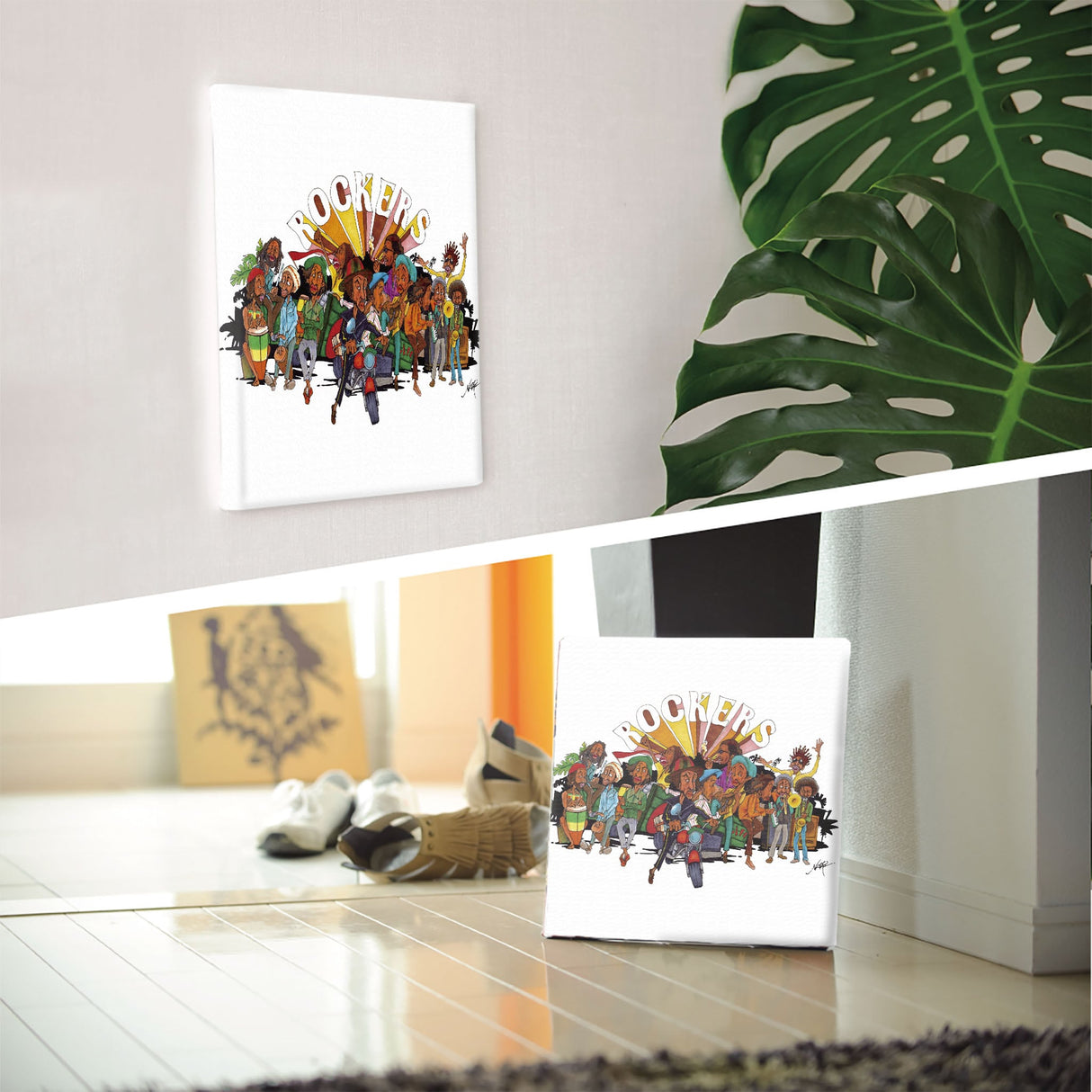 TATSUNARY Fabric Panel Photo Wall Hanging tat-0007