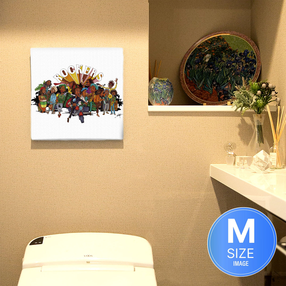 TATSUNARY Fabric Panel Photo Wall Hanging tat-0007