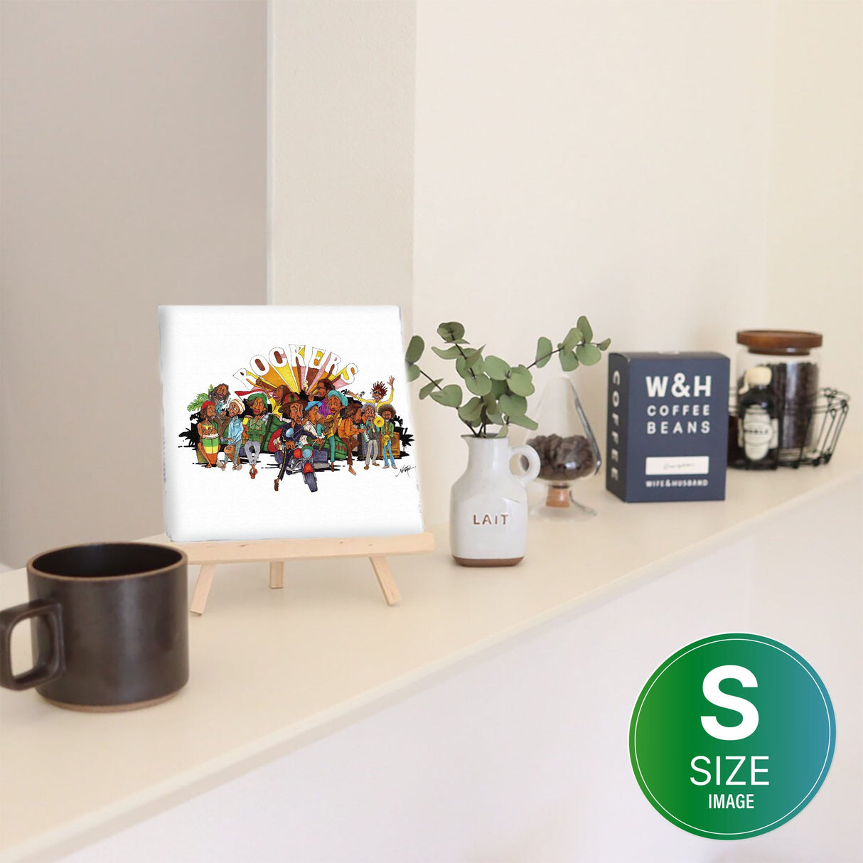 TATSUNARY Fabric Panel Photo Wall Hanging tat-0007