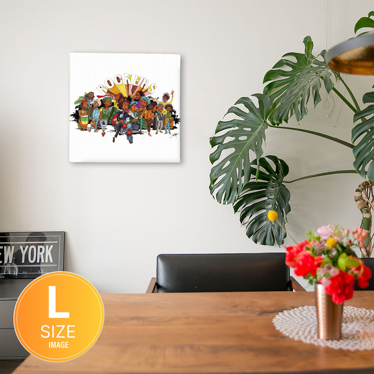 TATSUNARY Fabric Panel Photo Wall Hanging tat-0007