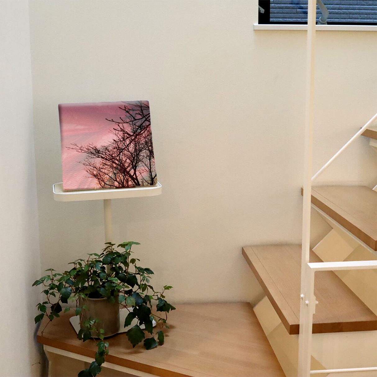 木と花のファブリックパネル 一人暮らし インテリア tnk-0005