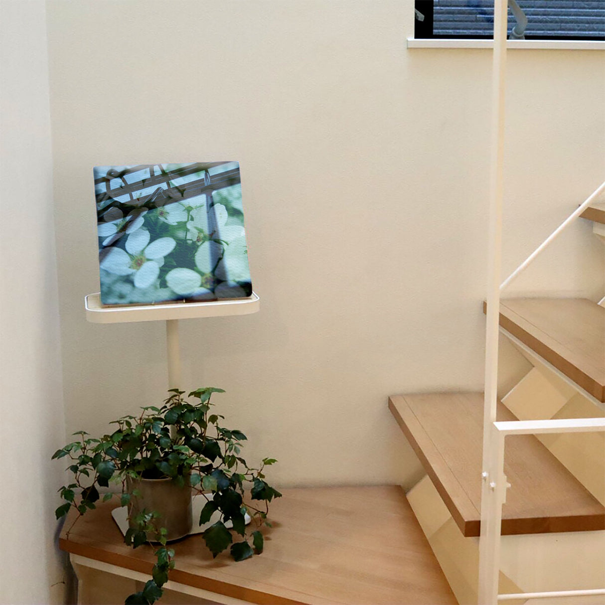 花の合成アートのファブリックパネル ポスター アート tnk-0007