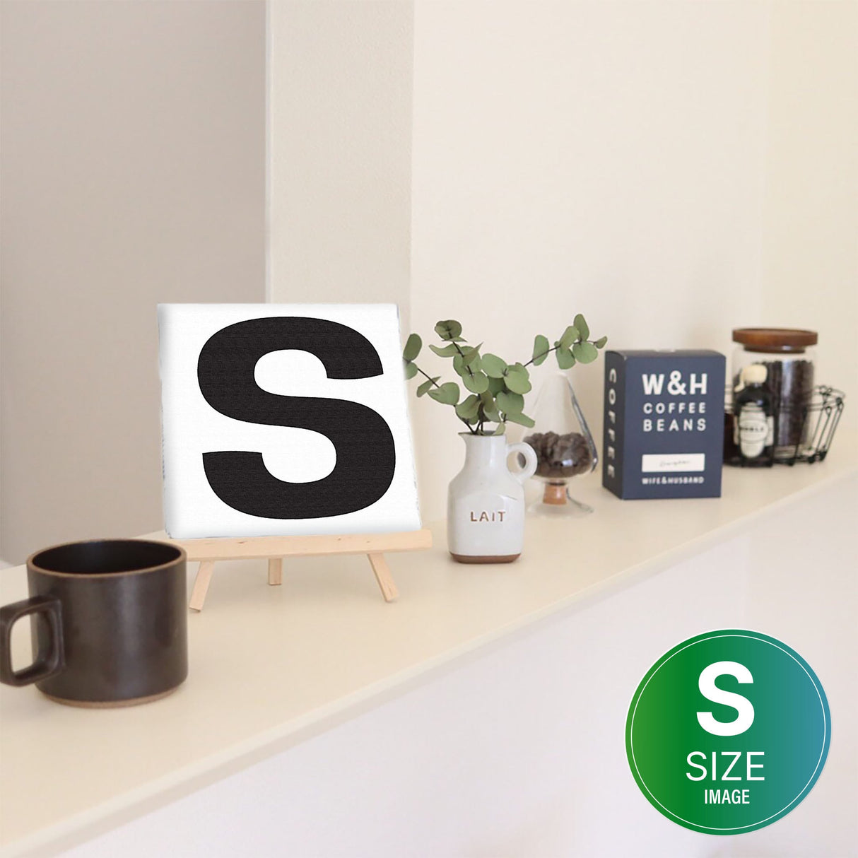 玄関にぴったり、タイポグラフのアートパネル 写真 アート typ-0011