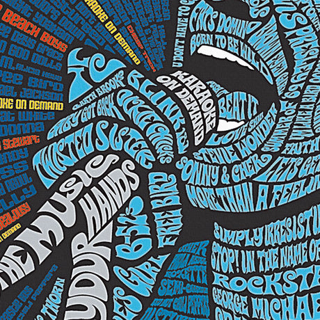 ロックなタイポグラフのアートパネル 写真 アート typ-0020