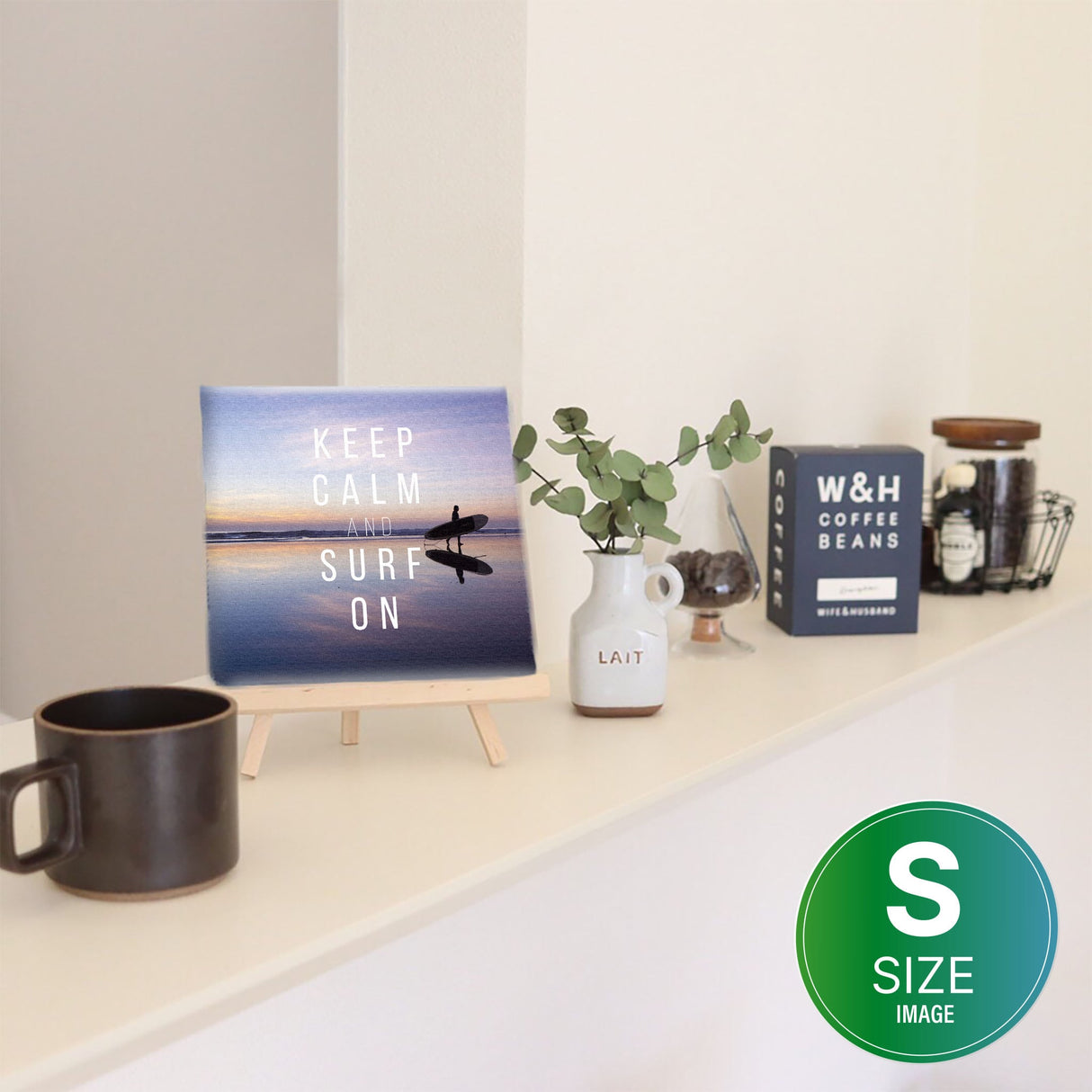 Surf culture wall decor Interior art miscellaneous goods typ-0031