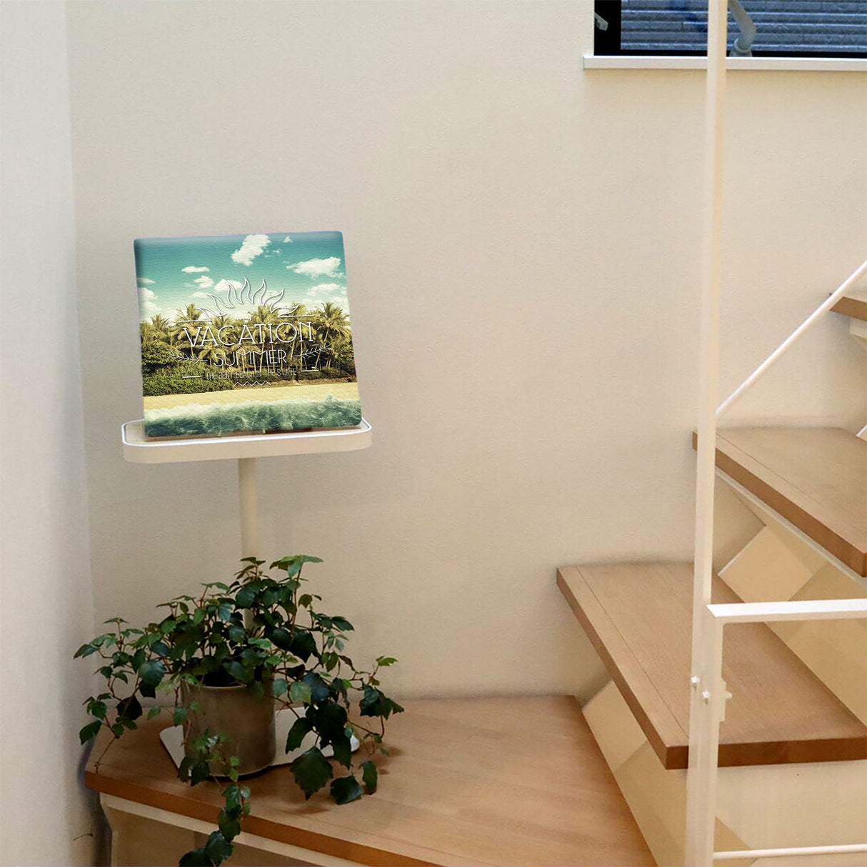 ビーチのファブリックパネル インテリア アート 雑貨 typ-0032