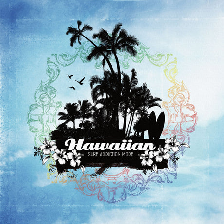 ハワイアンの壁掛けインテリア インテリア アート 雑貨 typ-0034