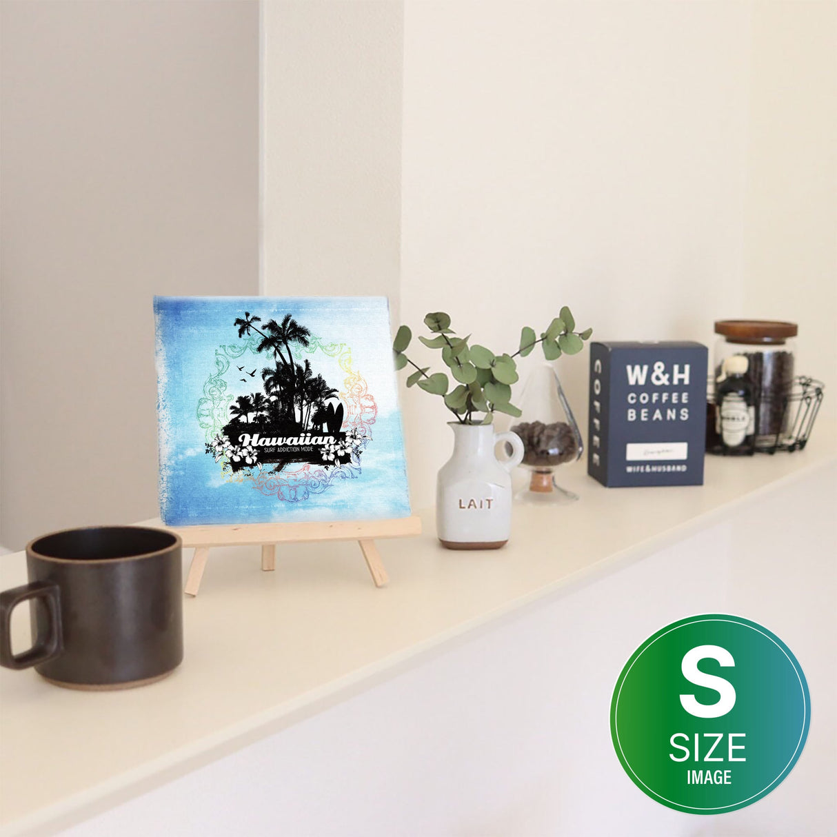 ハワイアンの壁掛けインテリア インテリア アート 雑貨 typ-0034