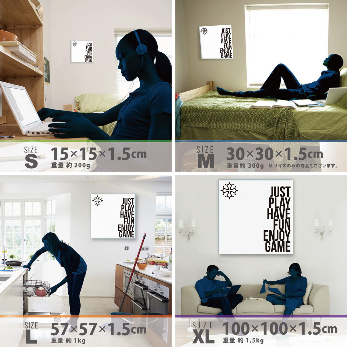 タイポグラフィのファブリックパネル インテリア 雑貨 アート シンプルモダン  typ-0039