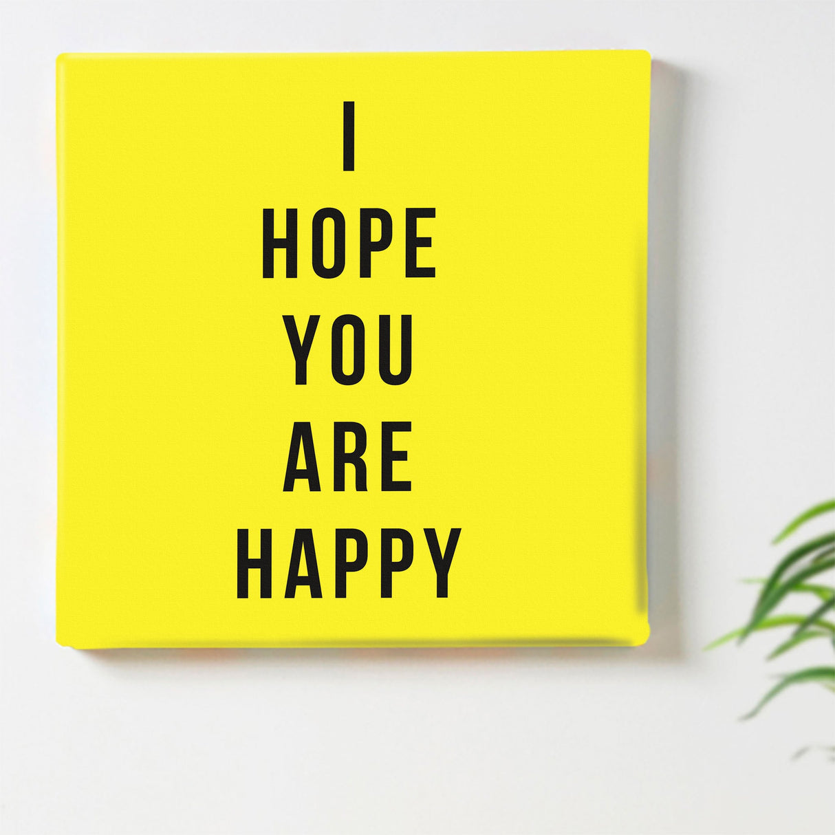 タイポグラフィの壁掛けアート インテリア 雑貨 アート ポップアート ハッピー typ-1610-001