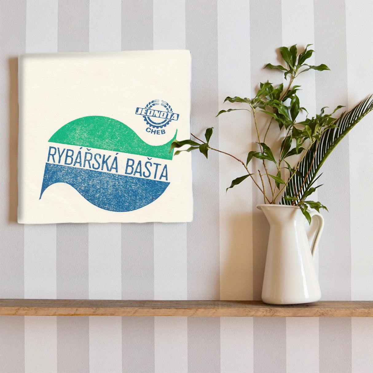 Fabric panel with a Scandinavian taste Interior goods Art Typography Simple typ-1702-003